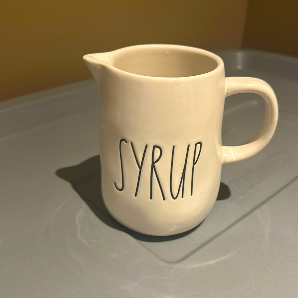 Rae Dunn Syrup jug